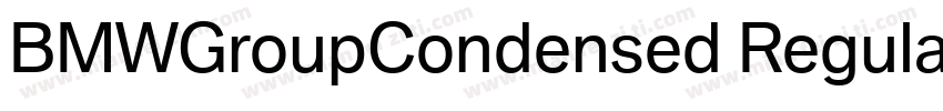 BMWGroupCondensed Regular-GBpc-EUC-字体转换